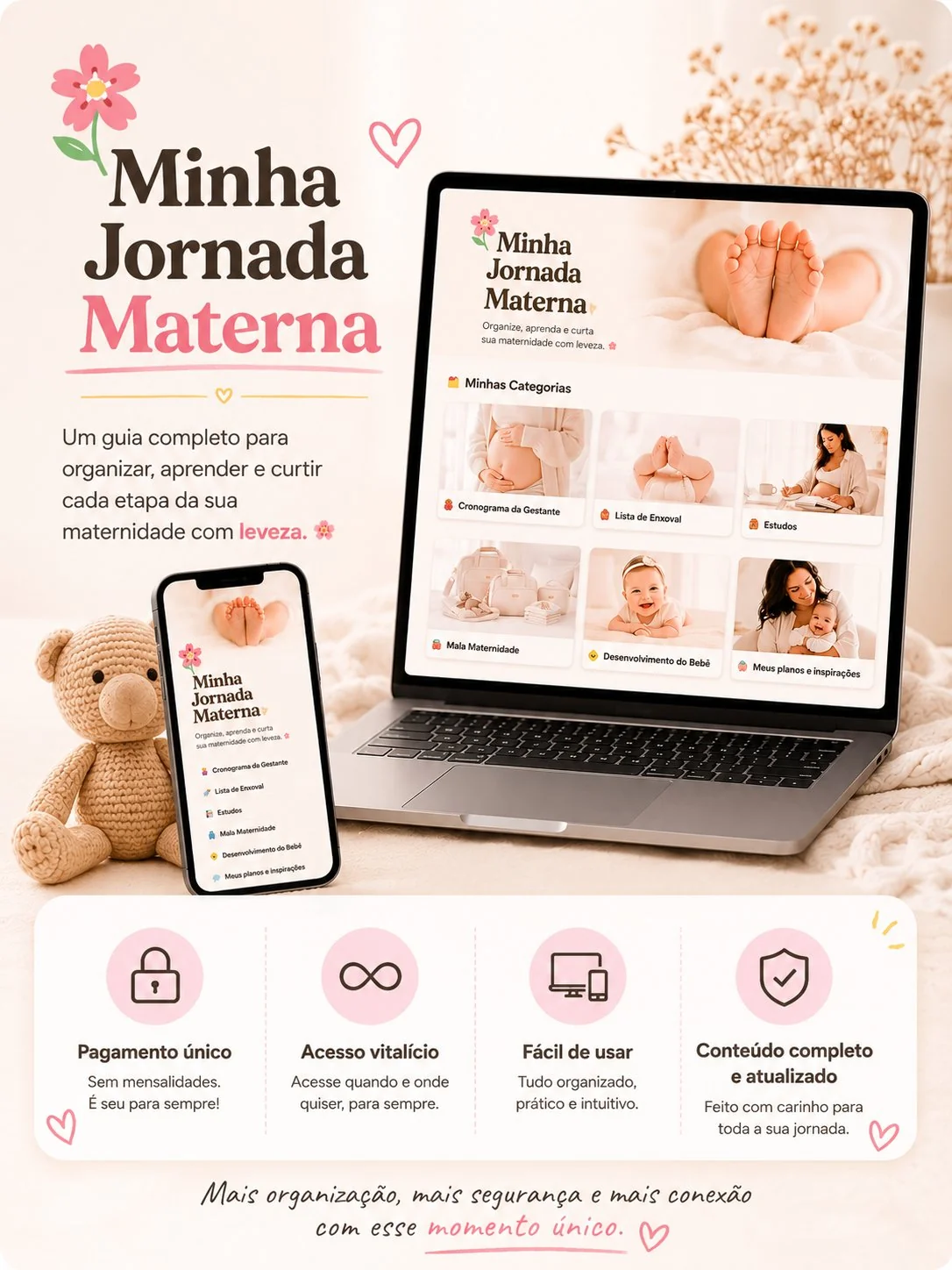 Minha Jornada Materna no celular